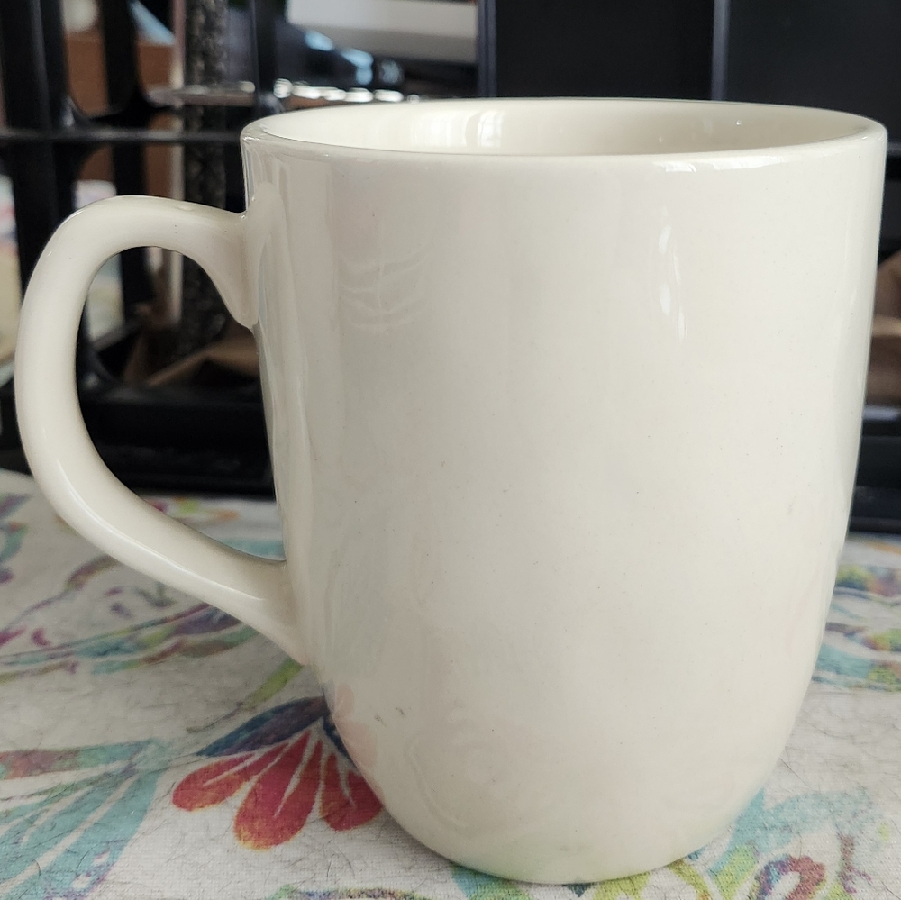 Rae Dunn Festive On Vixen Reindeer Mug - Cream - Picture 6 of 8